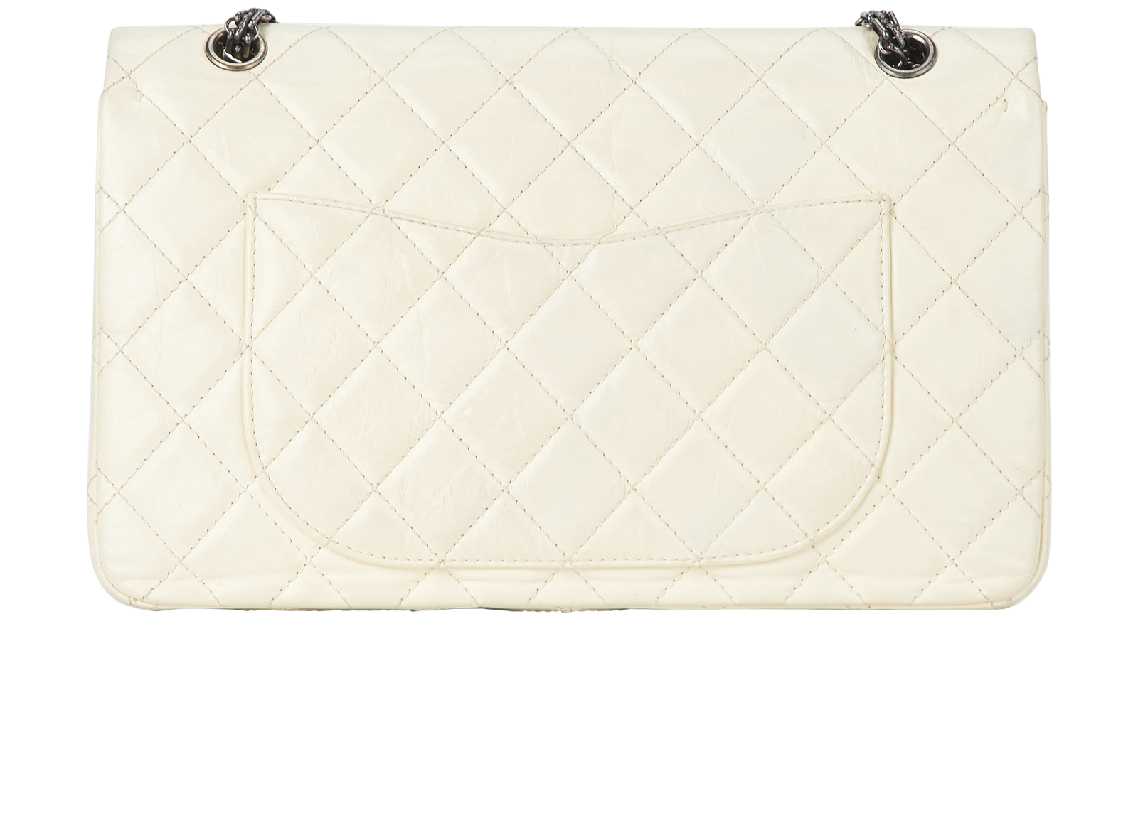Reissue 2.55 227, &pound;2,200, Handbags, Cream, Lambskin Leather, Back view